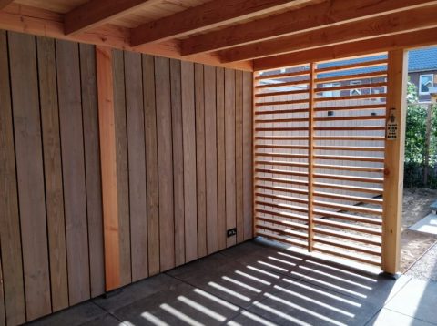 Houten Buitenwand Gemaakt Van Ecologisch En Duurzaam Hout Eden Bv